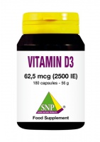 Vitamin D3 2500 IE 180 capsules